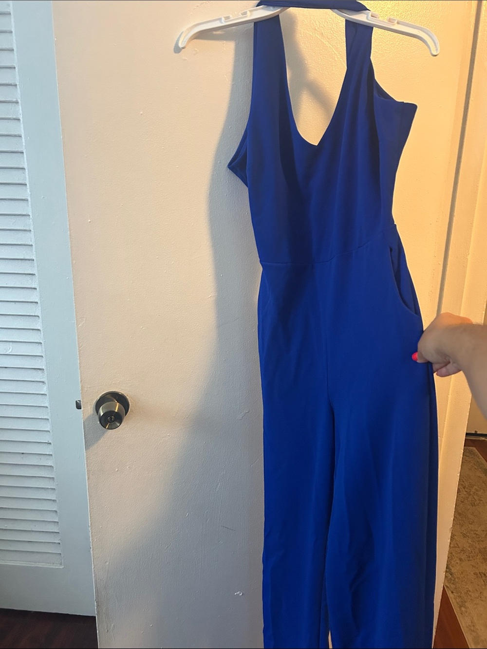 Royal Blue Jumpsuit